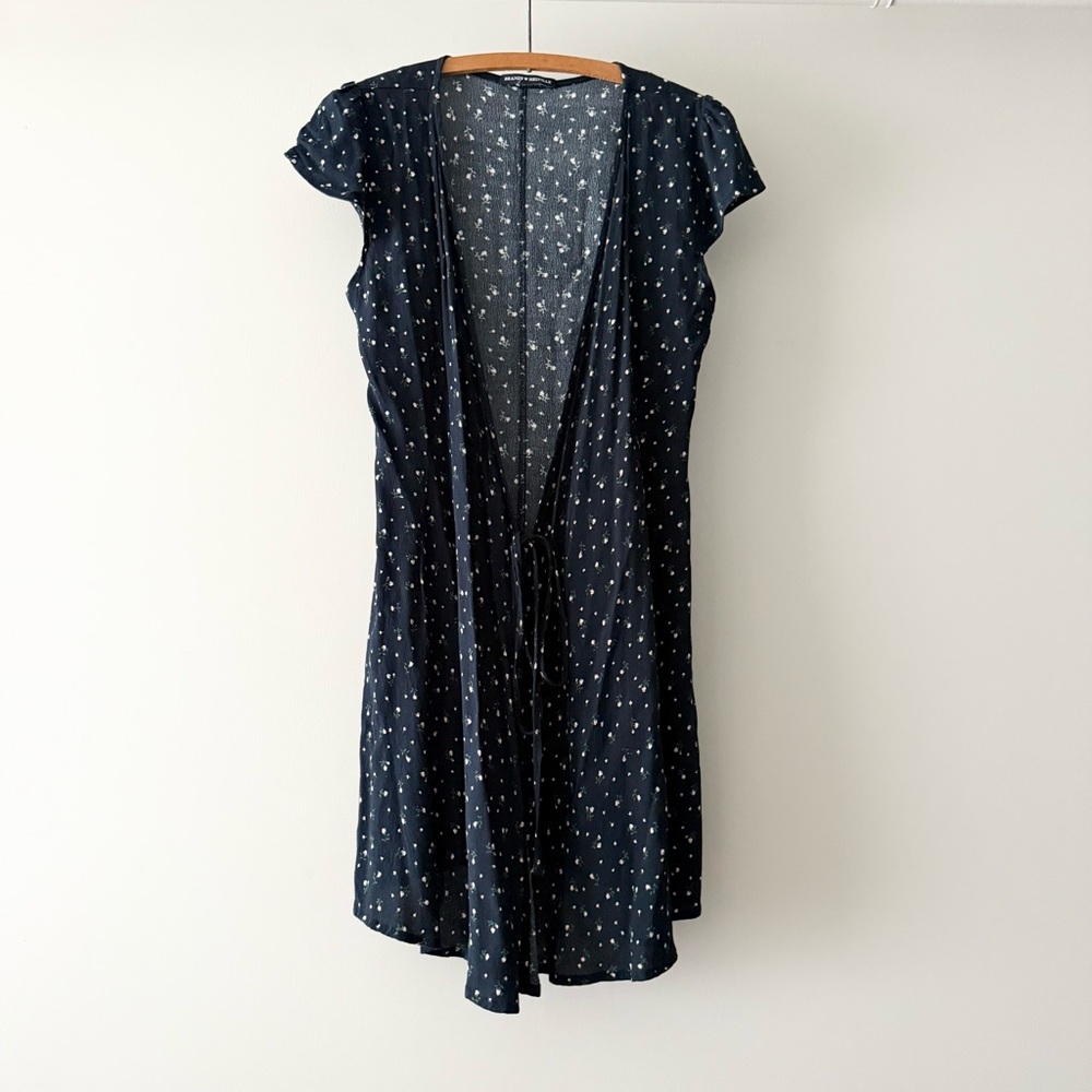 Brandy Melville floral wrap‎ dress